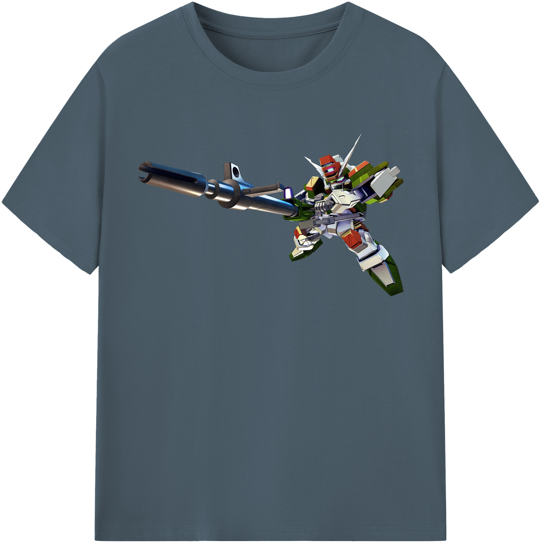 （画像用） 機動戦士ガンダム Mobile Suit Gundam 綿100％半袖Tシャツ（フロントプリント）